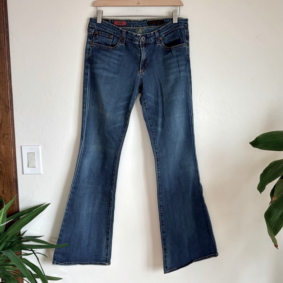 AG Adriano Goldschmied The Club
Jeans Women's 31R Blue Denim
Boot Cut USA Made - Picture 13 of 13